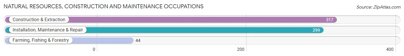 Natural Resources, Construction and Maintenance Occupations in Zip Code 44830