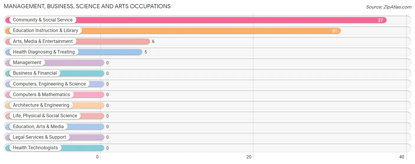 Management, Business, Science and Arts Occupations in Zip Code 45051