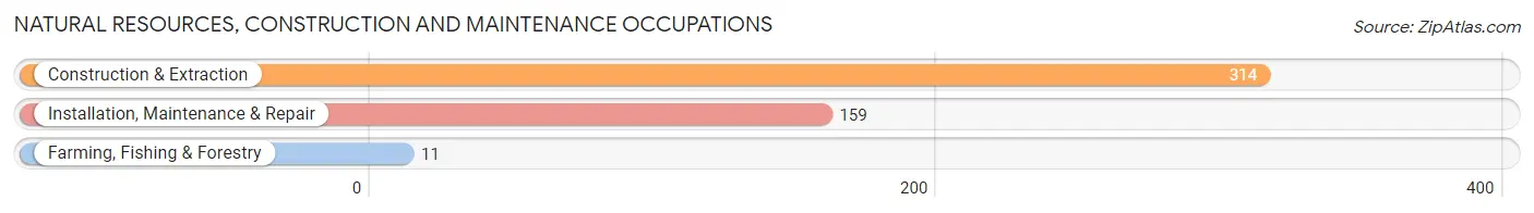 Natural Resources, Construction and Maintenance Occupations in Zip Code 45068