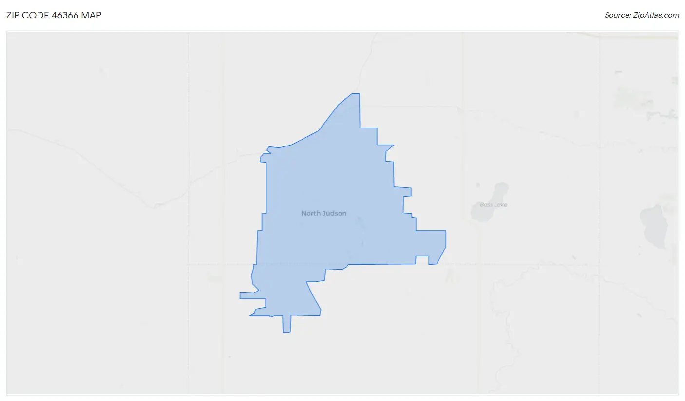 Zip Code 46366 Map