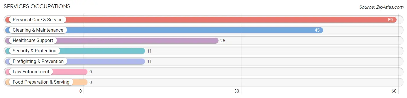 Services Occupations in Zip Code 46788