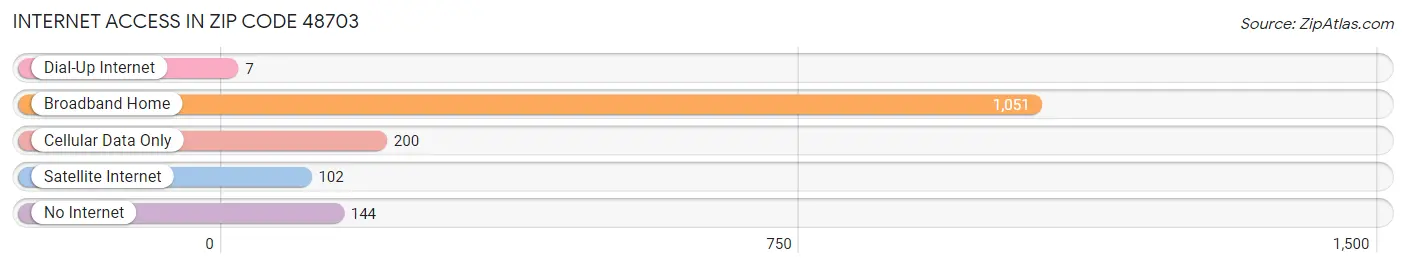 Internet Access in Zip Code 48703