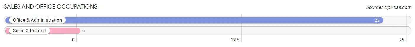 Sales and Office Occupations in Zip Code 49074