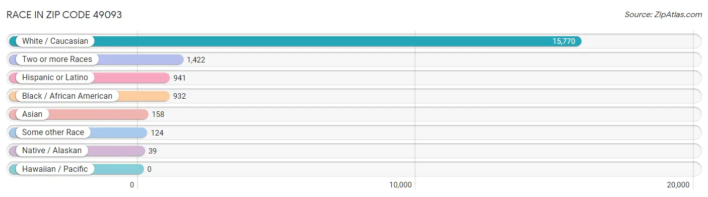 Race in Zip Code 49093