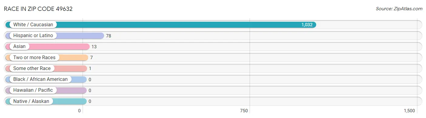 Race in Zip Code 49632