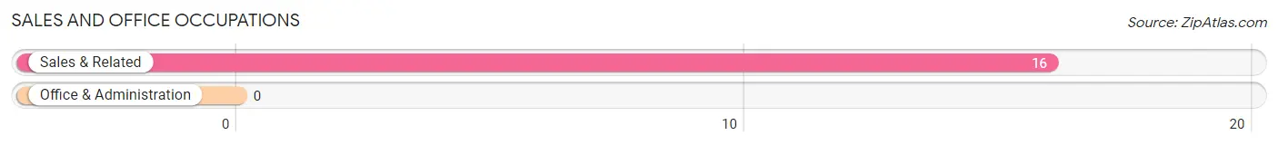Sales and Office Occupations in Zip Code 50041