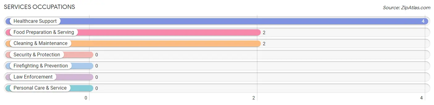 Services Occupations in Zip Code 50067