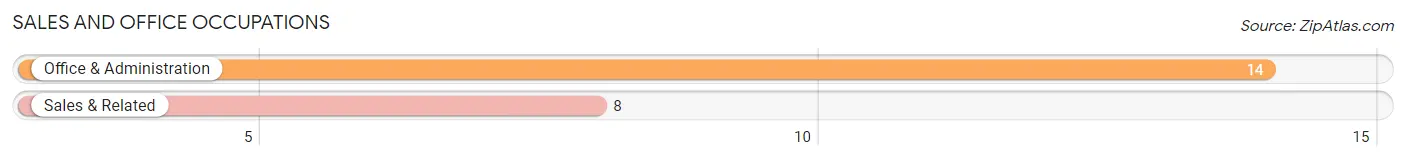 Sales and Office Occupations in Zip Code 50133
