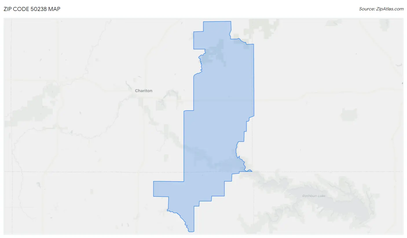 Zip Code 50238 Map