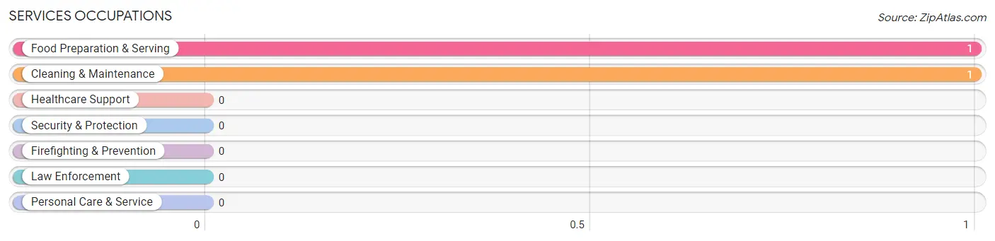 Services Occupations in Zip Code 50592