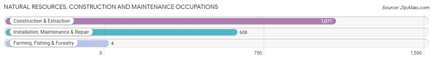 Natural Resources, Construction and Maintenance Occupations in Zip Code 51503