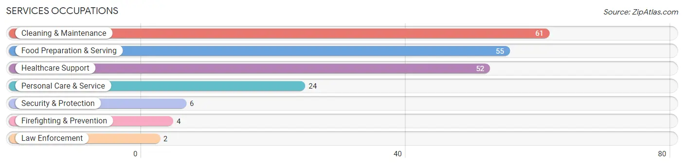 Services Occupations in Zip Code 53178