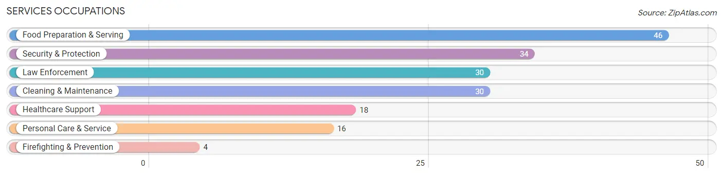 Services Occupations in Zip Code 53930