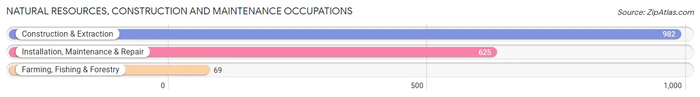 Natural Resources, Construction and Maintenance Occupations in Zip Code 55337