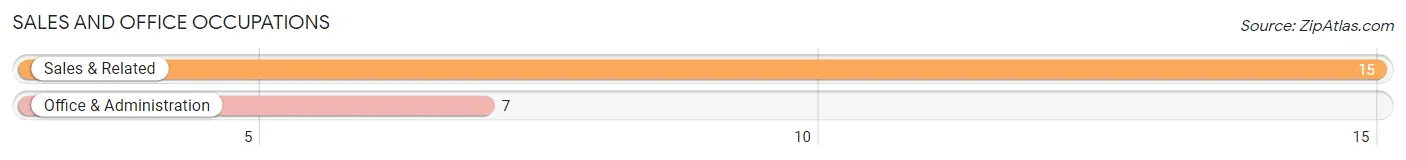 Sales and Office Occupations in Zip Code 55717