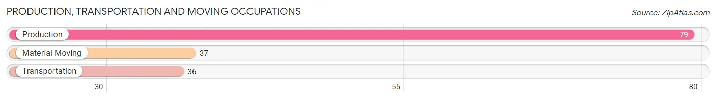 Production, Transportation and Moving Occupations in Zip Code 56017
