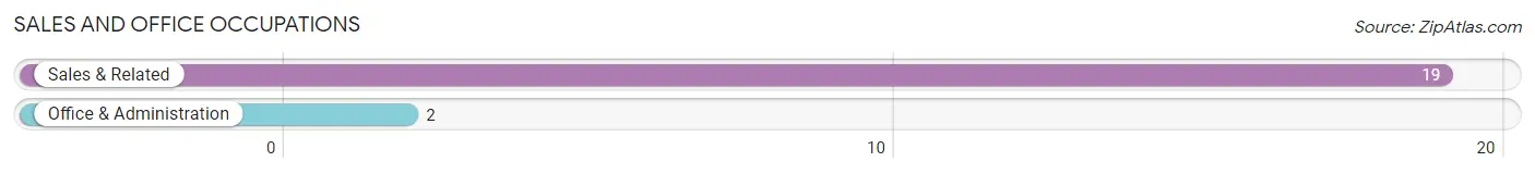 Sales and Office Occupations in Zip Code 56227