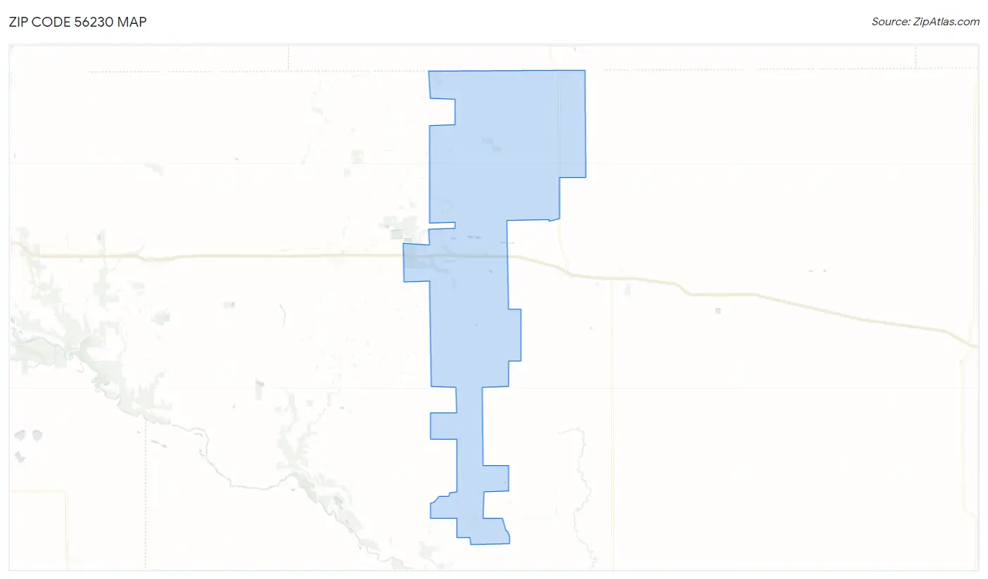 Zip Code 56230 Map