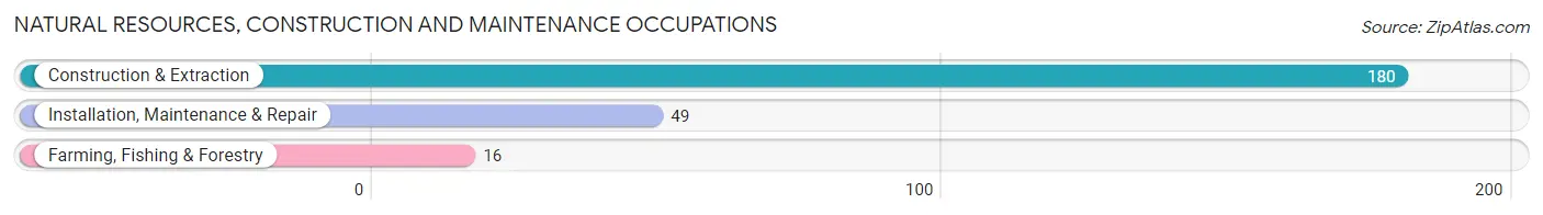 Natural Resources, Construction and Maintenance Occupations in Zip Code 57013