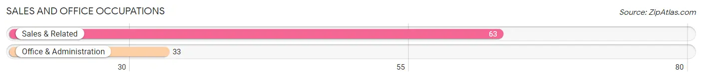 Sales and Office Occupations in Zip Code 57237