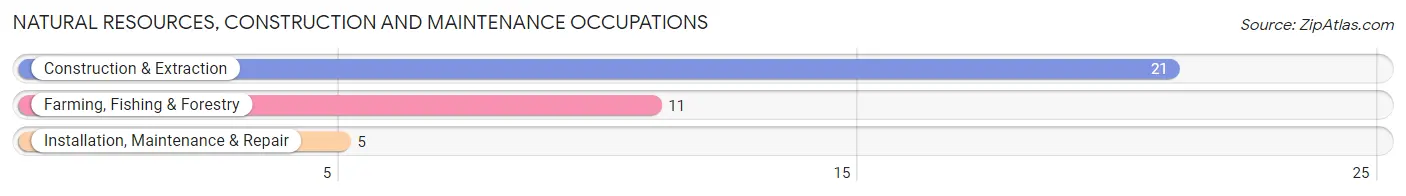 Natural Resources, Construction and Maintenance Occupations in Zip Code 57440