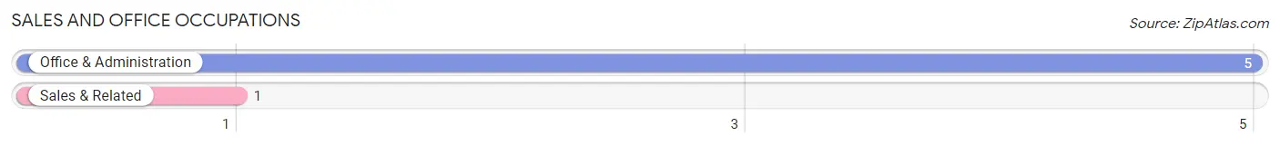 Sales and Office Occupations in Zip Code 58311
