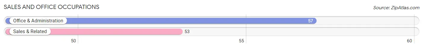 Sales and Office Occupations in Zip Code 59442