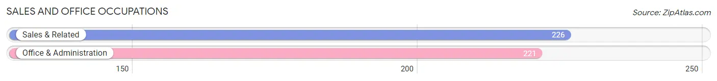 Sales and Office Occupations in Zip Code 60195
