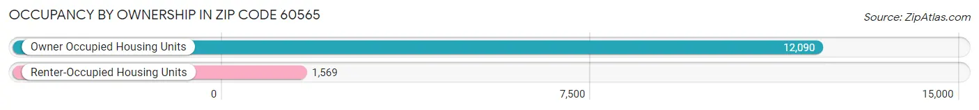 Occupancy by Ownership in Zip Code 60565