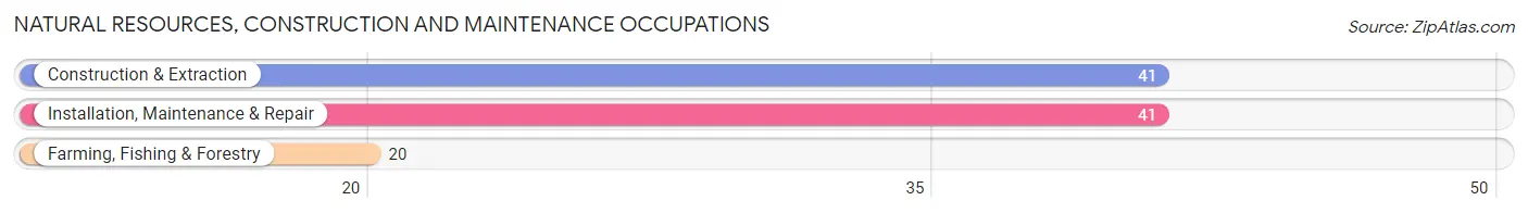 Natural Resources, Construction and Maintenance Occupations in Zip Code 62692