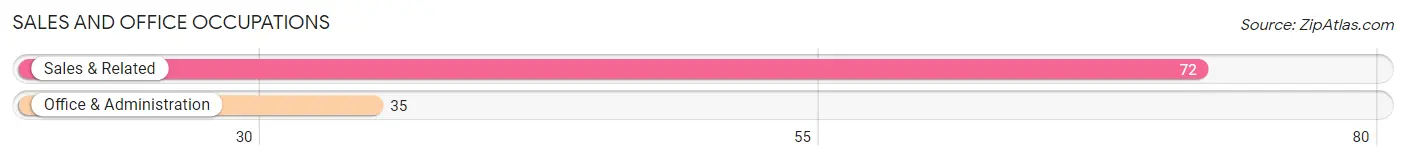 Sales and Office Occupations in Zip Code 62979