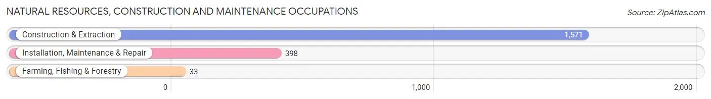 Natural Resources, Construction and Maintenance Occupations in Zip Code 63379