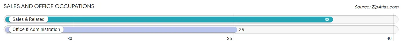 Sales and Office Occupations in Zip Code 63633