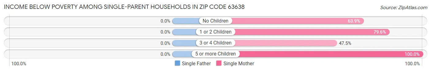 Income Below Poverty Among Single-Parent Households in Zip Code 63638