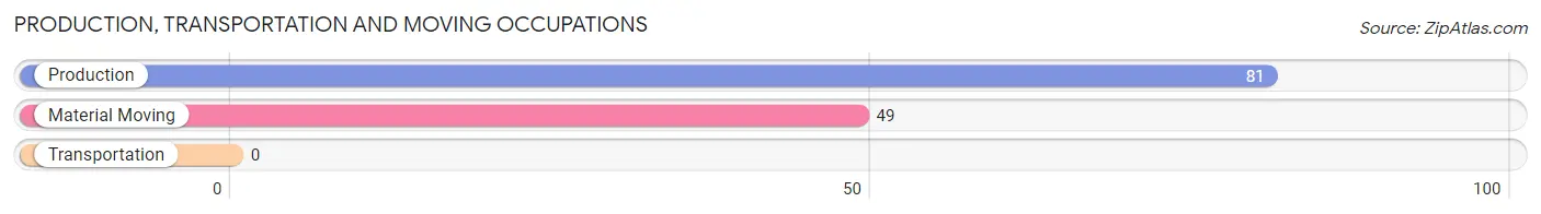 Production, Transportation and Moving Occupations in Zip Code 63781