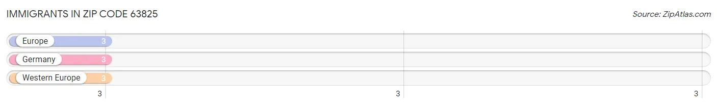 Immigrants in Zip Code 63825