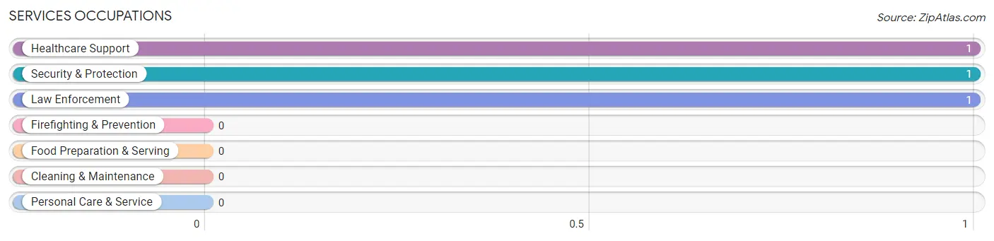 Services Occupations in Zip Code 64022