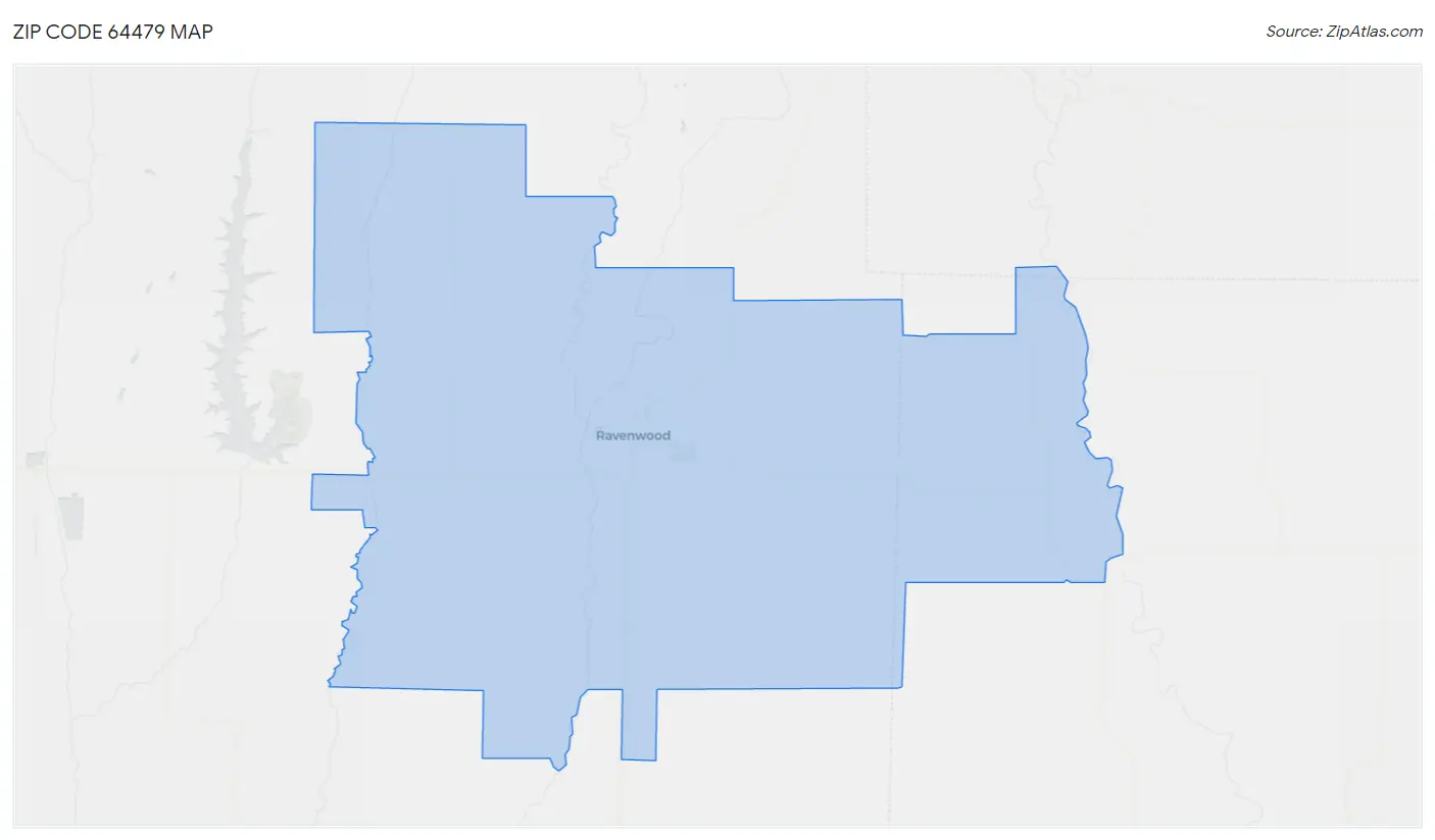 Zip Code 64479 Map