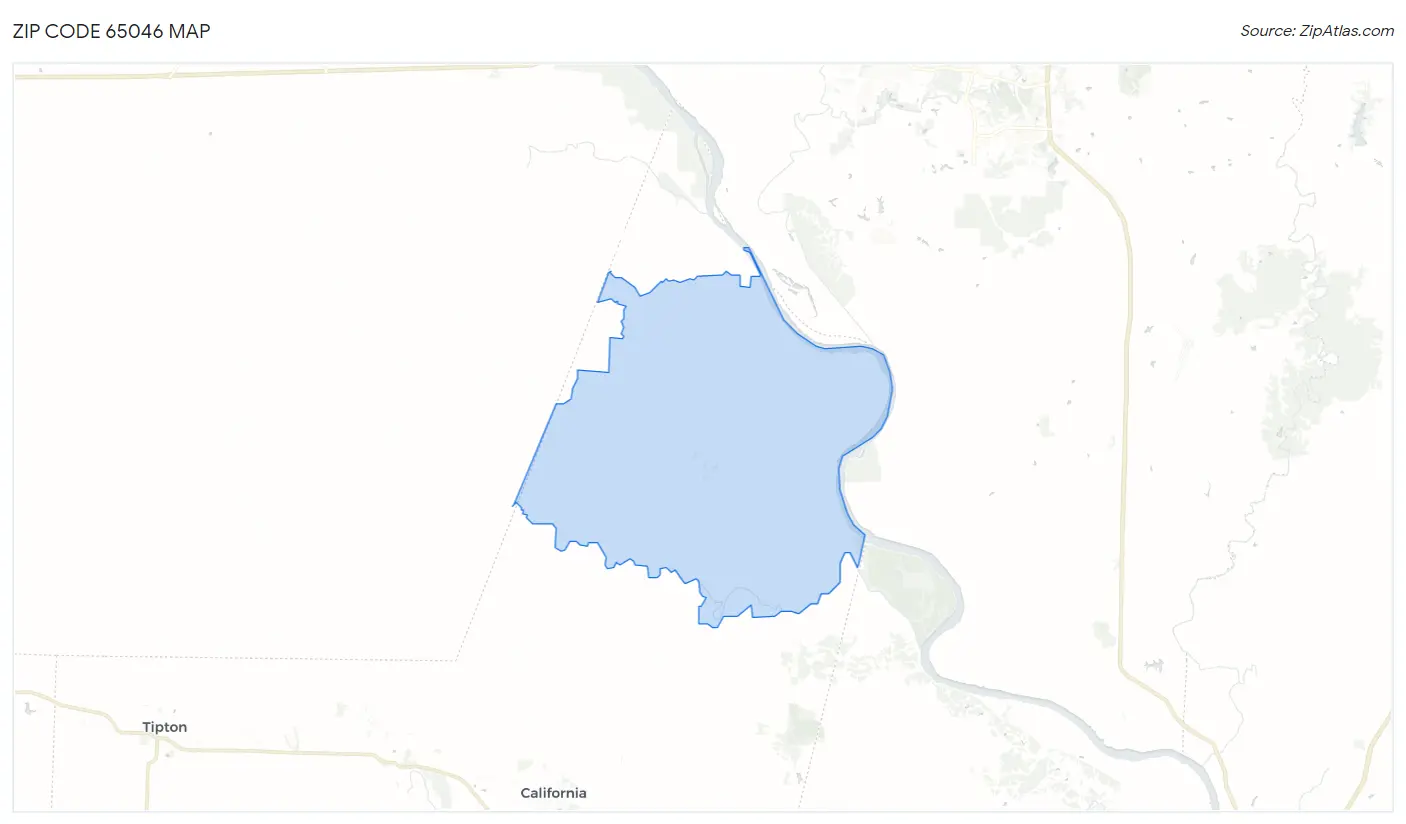 Zip Code 65046 Map