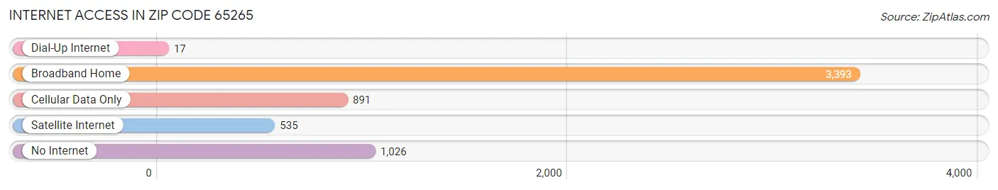 Internet Access in Zip Code 65265