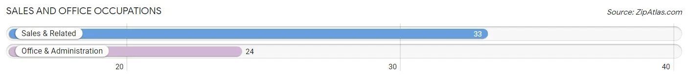 Sales and Office Occupations in Zip Code 65764