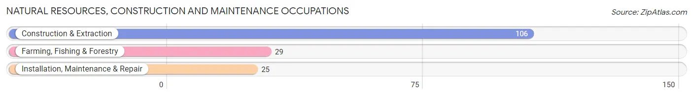 Natural Resources, Construction and Maintenance Occupations in Zip Code 66056