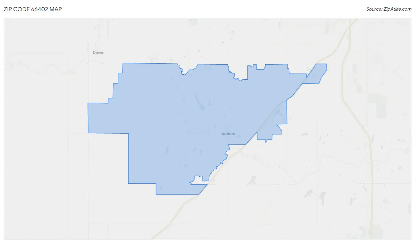 Zip Code 66402 Map