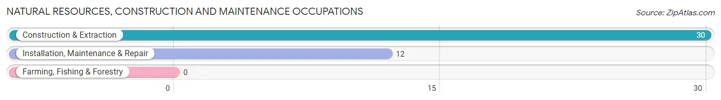 Natural Resources, Construction and Maintenance Occupations in Zip Code 66416