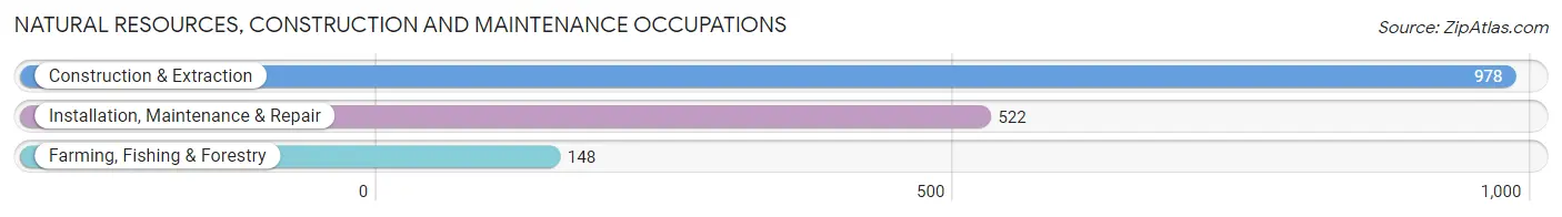 Natural Resources, Construction and Maintenance Occupations in Zip Code 66502