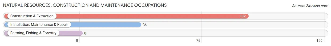 Natural Resources, Construction and Maintenance Occupations in Zip Code 66783