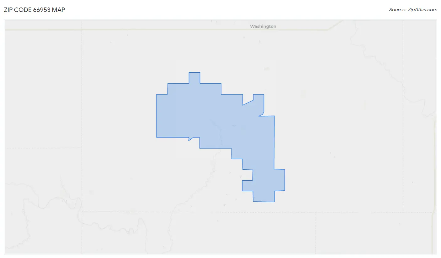 Zip Code 66953 Map