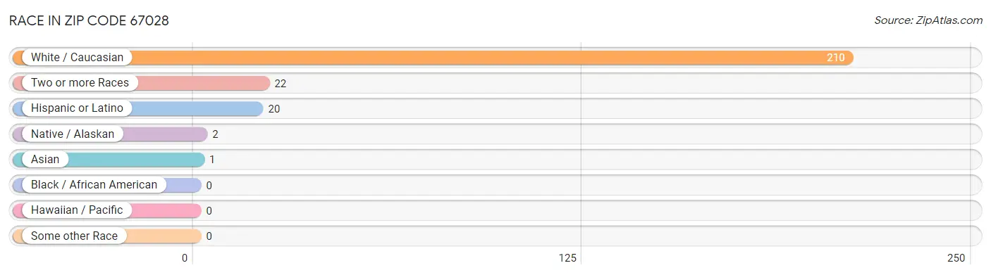 Race in Zip Code 67028
