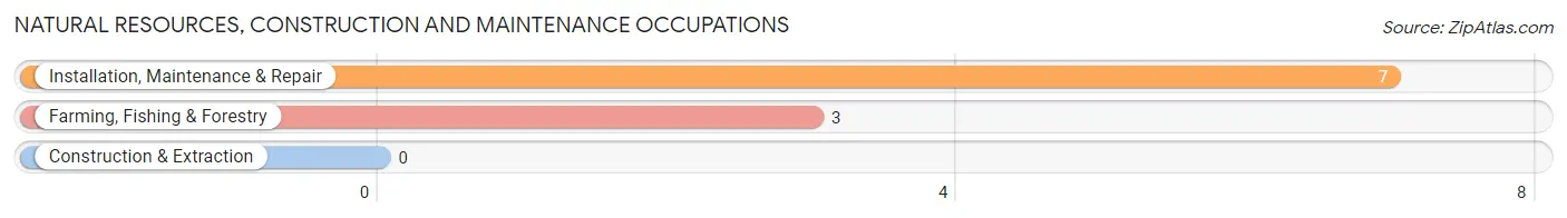 Natural Resources, Construction and Maintenance Occupations in Zip Code 67105