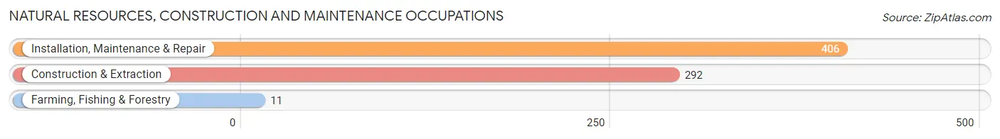 Natural Resources, Construction and Maintenance Occupations in Zip Code 67301